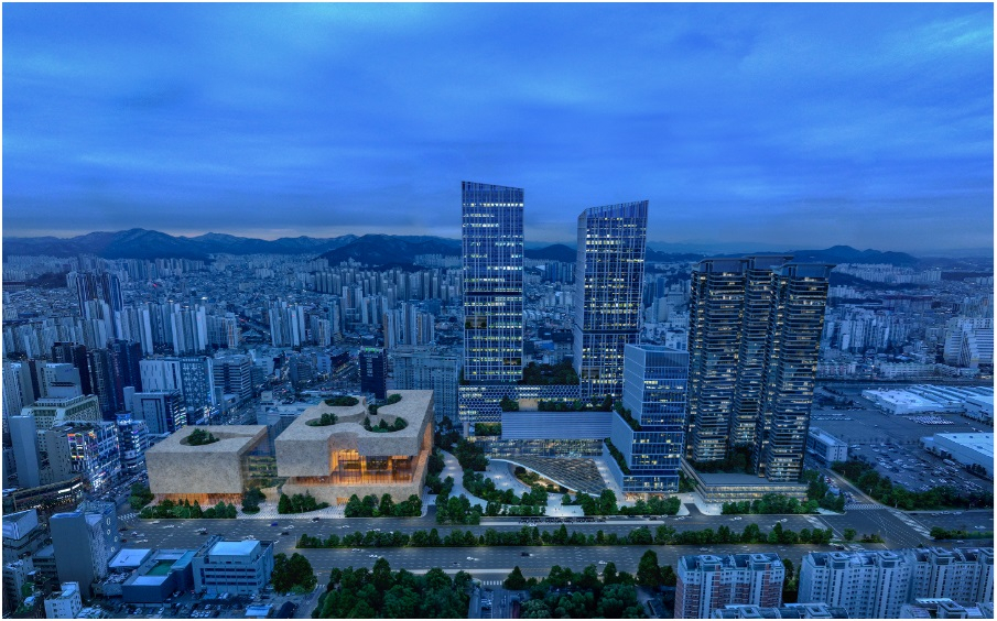 신세계 광주터미널 복합개발 사업 조감도. /사진제공=광주광역시