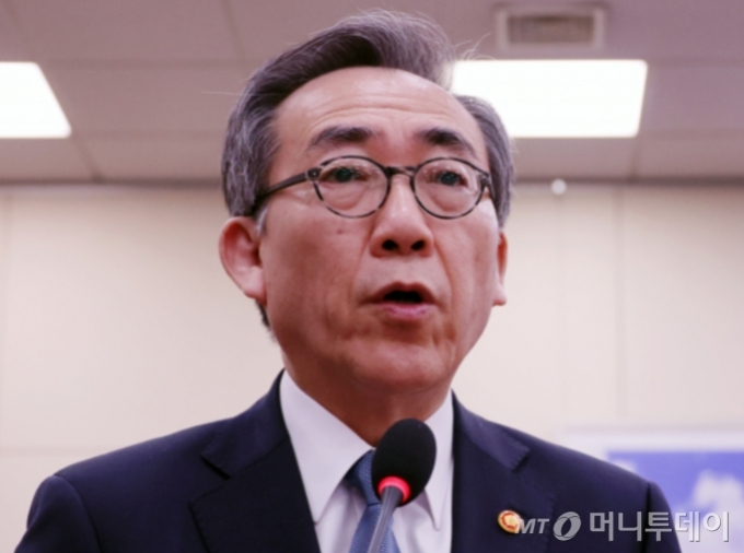 조태열 외교부 장관이 24일 오후 서울 여의도 국회 외교통일위원회 전체회의에서 말하고 있다. / 사진=뉴시스