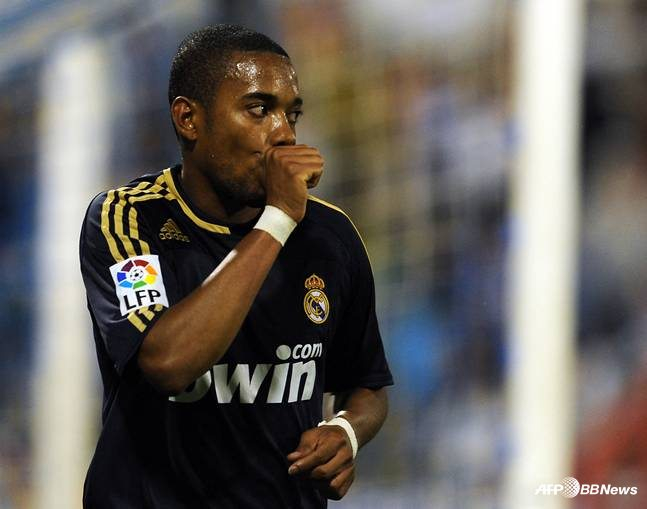 레알 마드리드 시절 호비뉴. /AFPBBNews=뉴스1