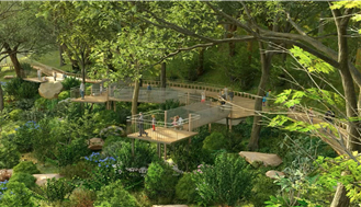 남산 하늘숲길, 연결안전데크 예상도/사진=서울시청