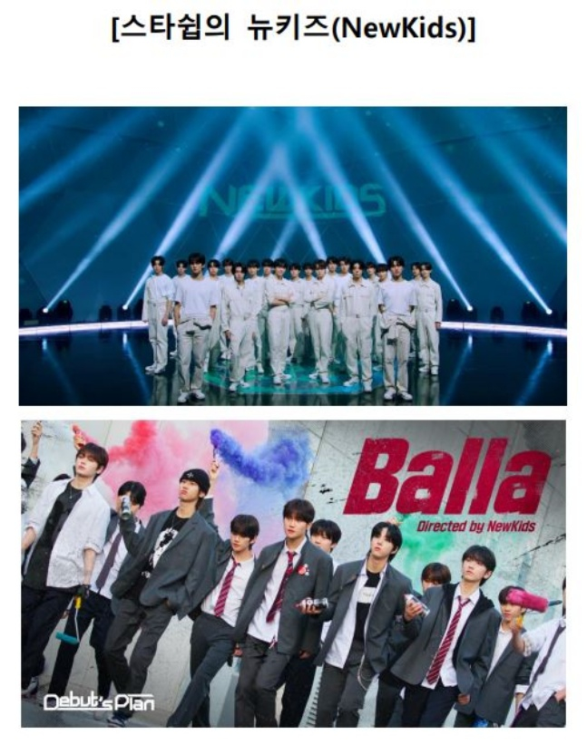 스타쉽 뉴키즈. /사진=LG 트윈스 제공