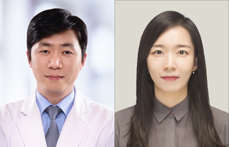 (사진 왼쪽부터) 서울대병원 재활의학과 이자호 교수와 최윤정 연구교수.