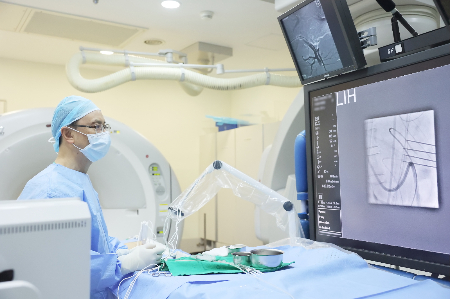 비가역적 전기천공법 시술 모습./사진=세브란스병원