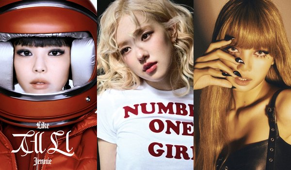 (왼쪽부터) 제니, 로제, 리사 / 사진=OA엔터테인먼트, 더블랙레이블, 소니뮤직엔터테인먼트코리아