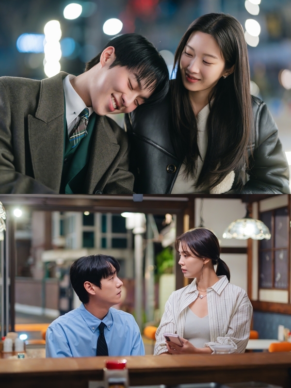 tvN 월화드라마 '그놈은 흑염룡'의 최현욱, 문가영, 곽시양, 임세미./사진=tvN