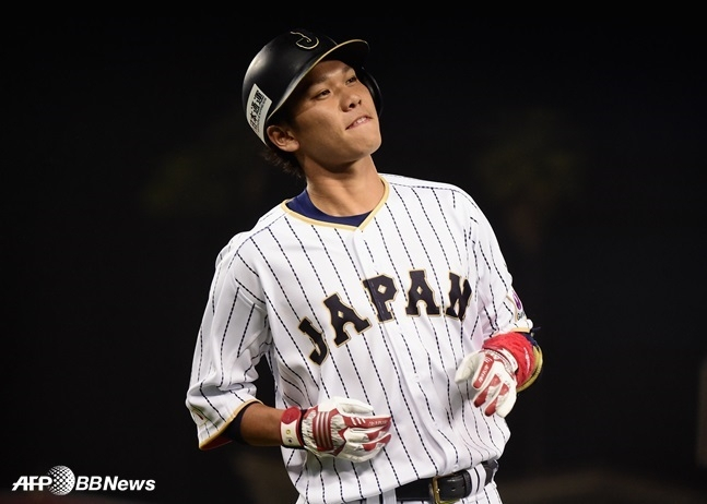 2017 WBC에 나선 사카모토. /AFPBBNews=뉴스1