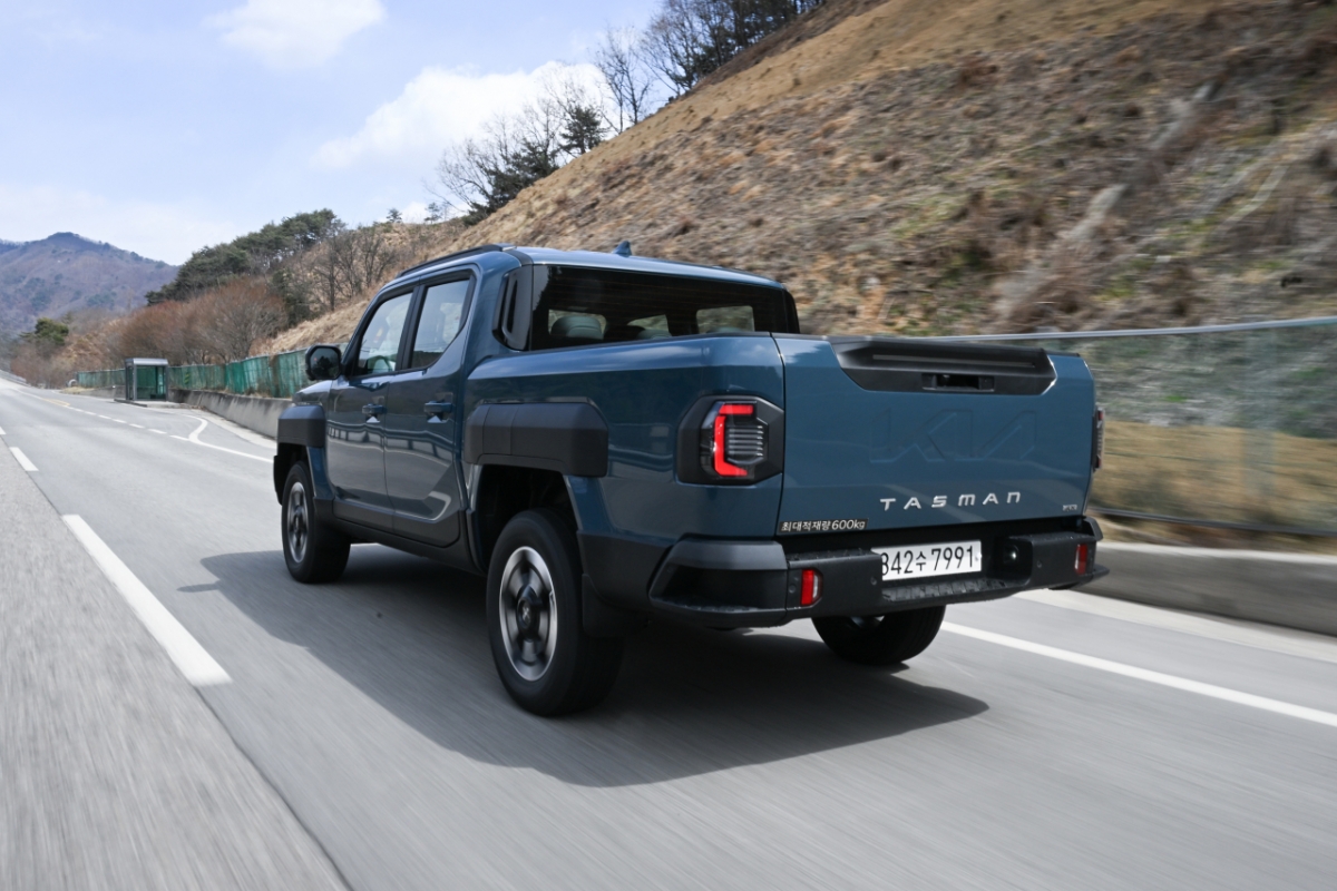 기아 브랜드 첫 픽업트럭 '타스만'. /사진제공=기아