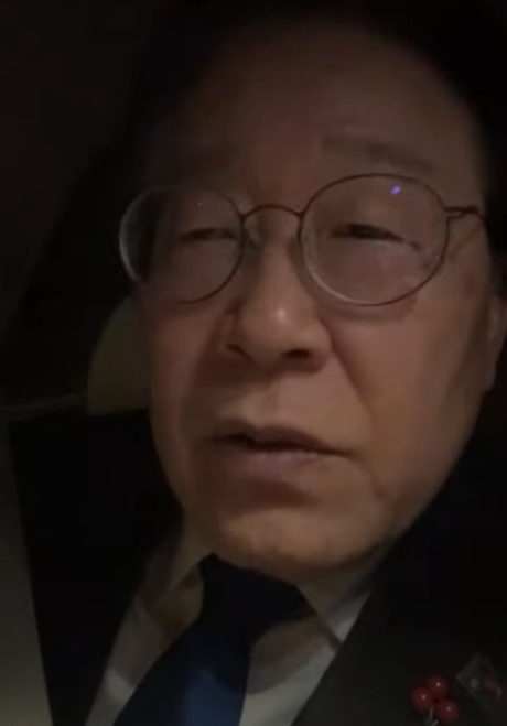 이재명 더불어민주당 대표가 12월3일 밤 유튜브 라이브 방송을 통해 시민들에게 "국회로 와달라"고 밝혔다. / 사진=유튜브 캡처.