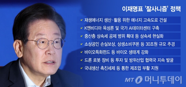 이재명표 '잘사니즘' 정책/그래픽=이지혜