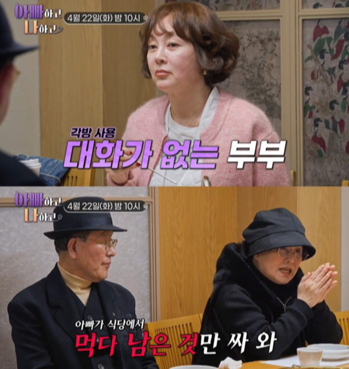 배우 이승연의 새엄마가 졸혼을 선언했다. /사진=TV조선 '아빠하고 나하고'