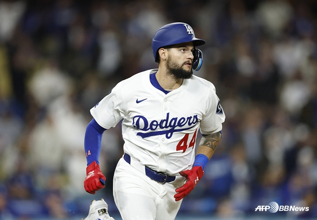 LA 다저스의 앤디 파헤스. /AFPBBNews=뉴스1