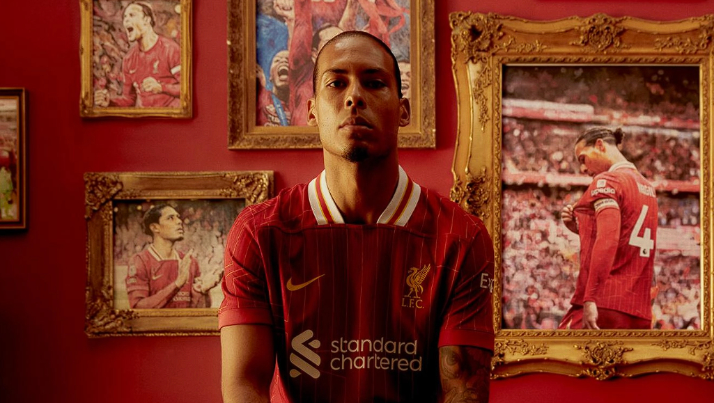 판 다이크. /사진=리버풀 공식 홈페이지 갈무리