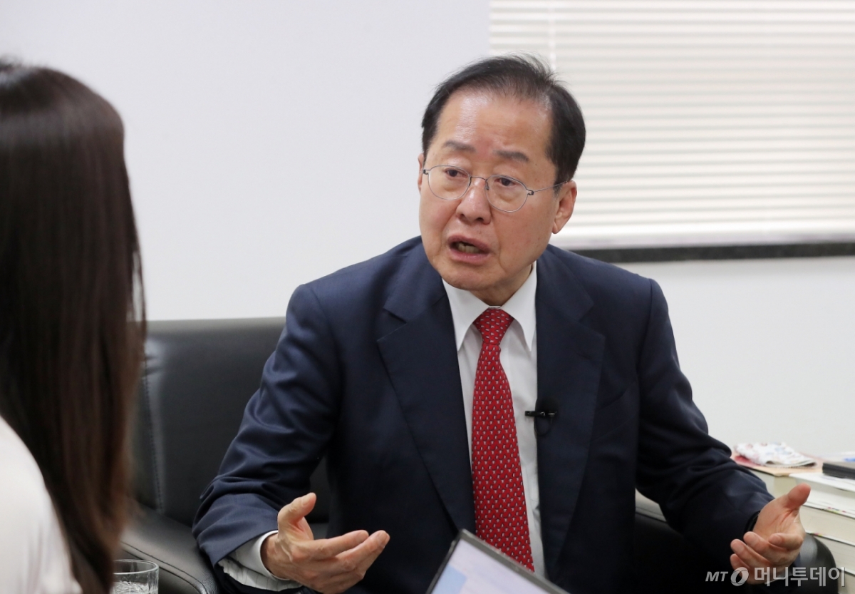 홍준표 전 대구시장 인터뷰 /사진=김창현 기자 chmt@