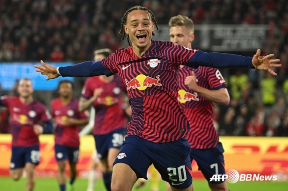 라이프치히 공격수 사비 시몬스. /AFPBBNews=뉴스1