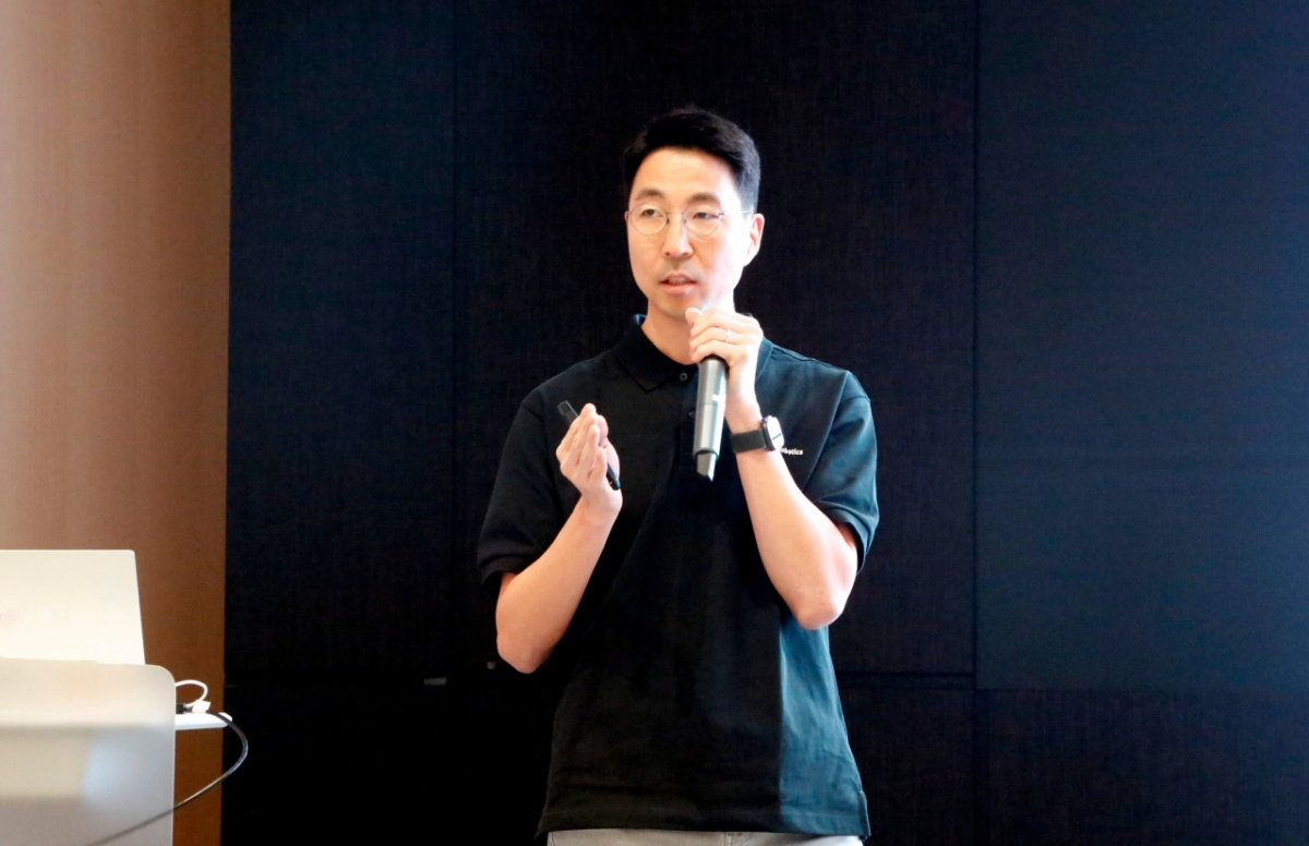 김민표 두산로보틱스 대표./사진=두산그룹 제공