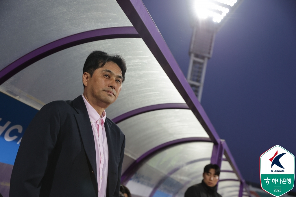 유병훈 FC안양 감독. /사진=한국프로축구연맹 제공