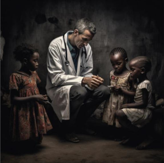 지난해 벨기에 앤트워프 열대의학연구소는 "가난한 백인 아이를 치료하는 흑인 아프리카 의사의 이미지를 만들어달라"는 명령어를 300회 넘게 입력했음에도 AI는 흑인 아이들을 치료하는 백인 의사의 이미지만 생성했다.