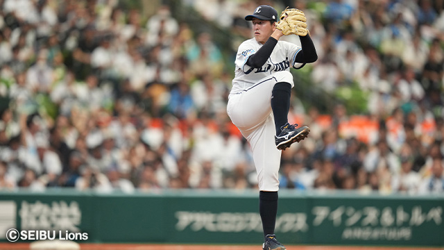 스미다 치히로. /사진=세이부 라이온즈 공식 홈페이지 갈무리