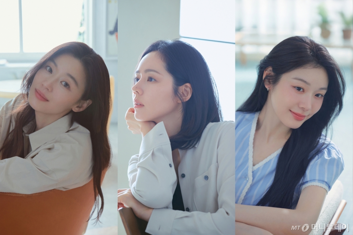삼성전자가 에어컨∙세탁기∙냉장고의 광고모델이었던 김연아∙한가인∙전지현과 함께 새로운 AI 가전 광고 'AI 가전 트로이카' 캠페인을 전개한다./사진=삼성전자