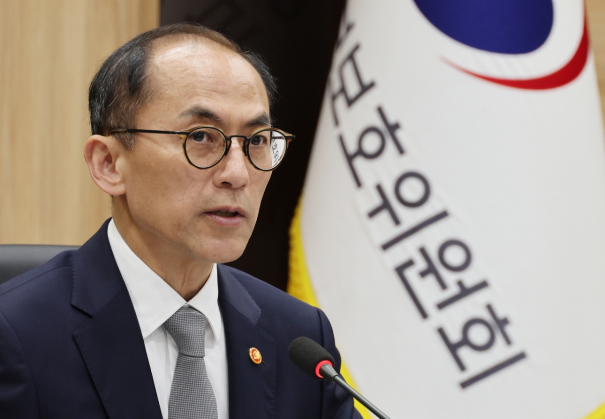 고학수 개인정보보호위원장이 지난 9일 서울 종로구 정부서울청사에서 열린 2025년 개인정보보호위원회 제8회 전체회의에서 발언하고 있다./사진=뉴시스
