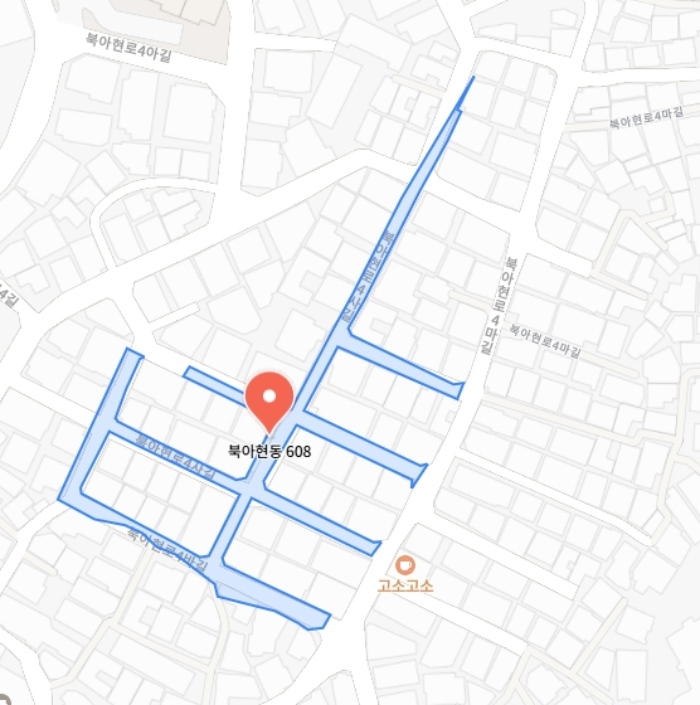 이완용 증손주가 되찾은 증조부 북아현동 땅. /사진=네이버 지도