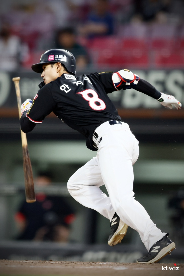 안치영. /사진=KT 위즈 제공