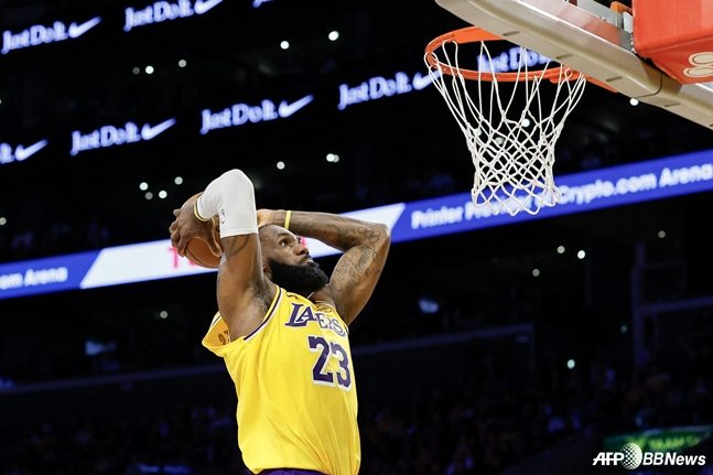 르브론 제임스. /AFPBBNews=뉴스1