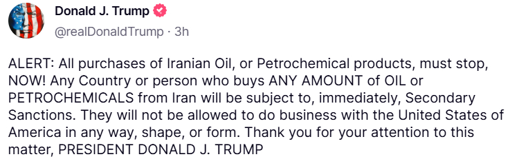 사진=트럼프 트루스소셜