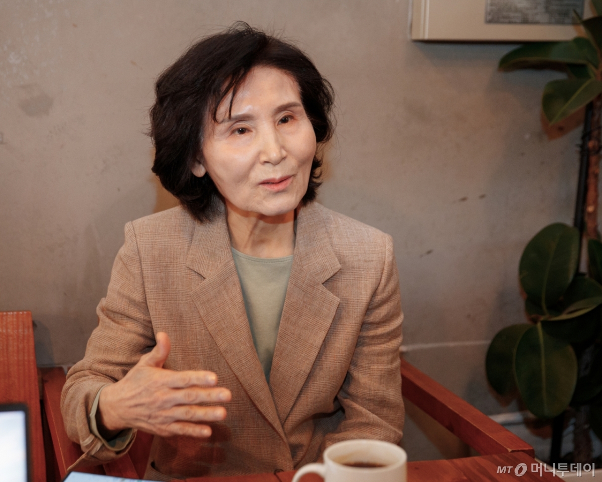 설난영 여사(김문수 국민의힘 대선 경선 예비후보 배우자) 인터뷰 /사진=이기범 기자 leekb@