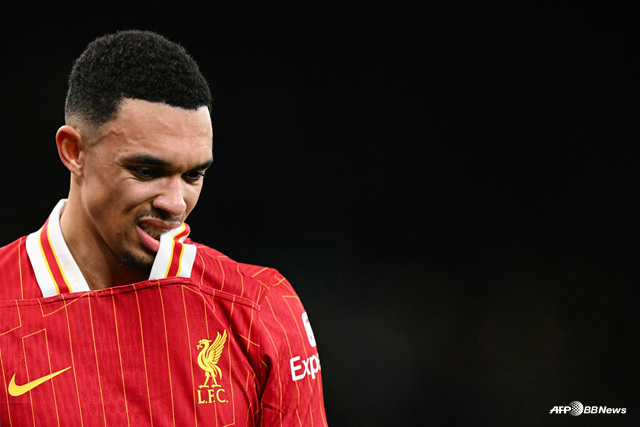 리버풀을 떠나는 트렌트 알렉산더 아놀드. /AFPBBNews=뉴스1