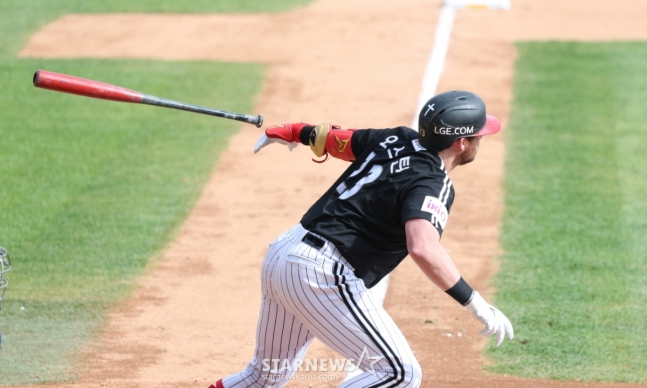 LG 트윈스 외국인 타자 오스틴 딘. /사진=김진경 대기자