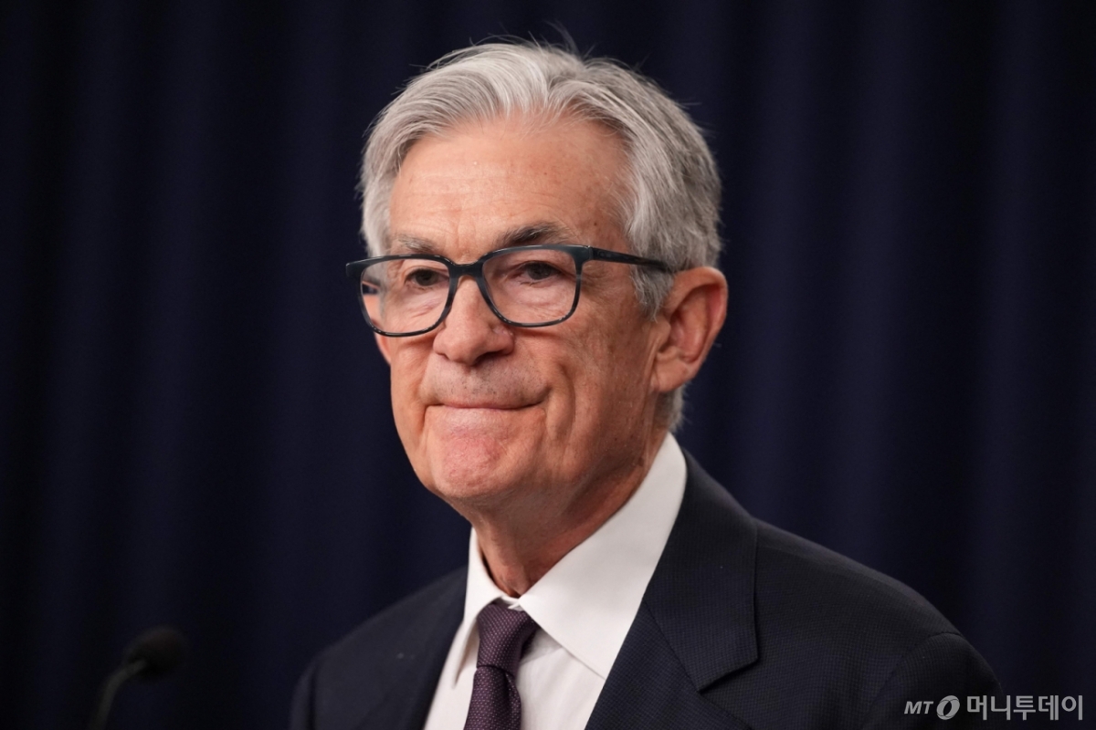 (워싱턴 AFP=뉴스1) 정지윤 기자 = 제롬 파월 연방준비제도(Fed) 의장이 7일(현지시간) 연방공개시장위원회(FOMC) 회의 후 기자회견에서 발언하고 있다. 2025.05.07 ⓒ AFP=뉴스1 Copyright © 뉴스1. All rights reserved. 무단 전재 및 재배포, AI학습 이용 금지. /사진=(워싱턴 AFP=뉴스1) 정지윤 기자