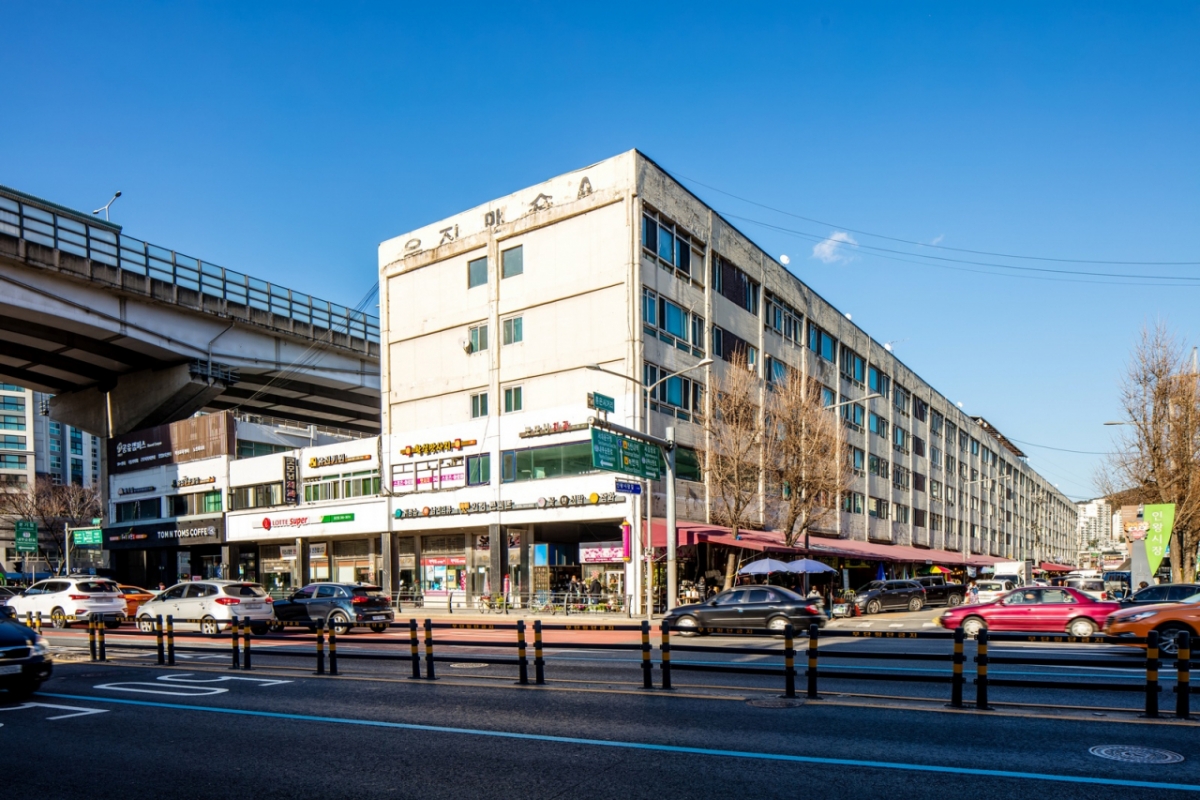 2020년 3월 촬영한 서울시 서대문구 홍제동 유진상가. /사진=서울시