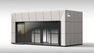 서울시가 만든 밀폐형 흡연부스./사진=서울시