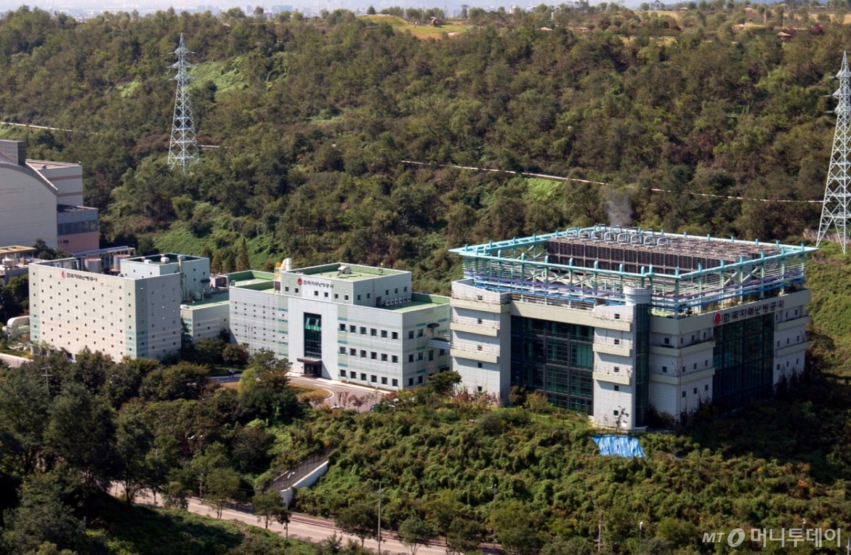 지역난방공사 상암 가스매립장 전경..