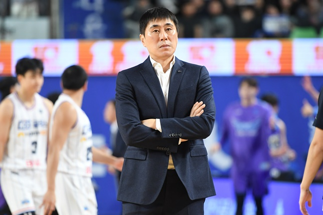 이상민 부산 KCC 이지스 감독. /사진=KBL 제공