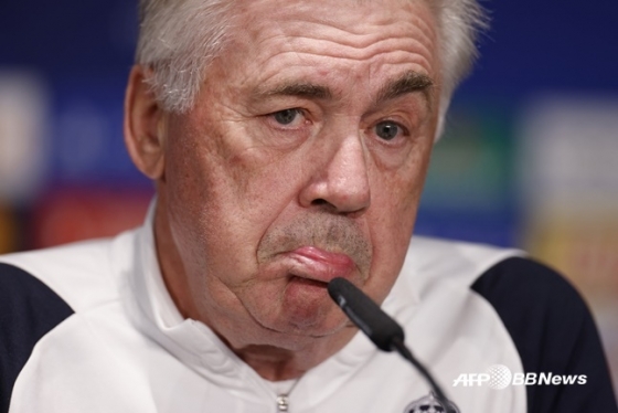 카를로 안첼로티 감독. /AFPBBNews=뉴스1