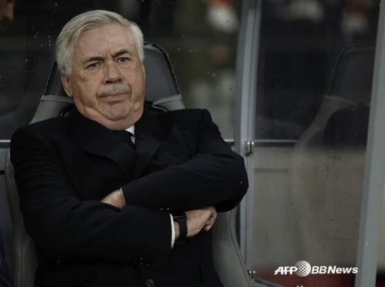 카를로 안첼로티 감독. /AFPBBNews=뉴스1