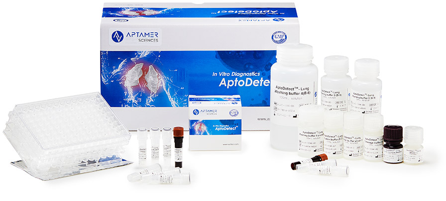 압타머사이언스의 폐암 조기진단 키트 '압토디텍트-렁'/사진제공=압타머사이언스