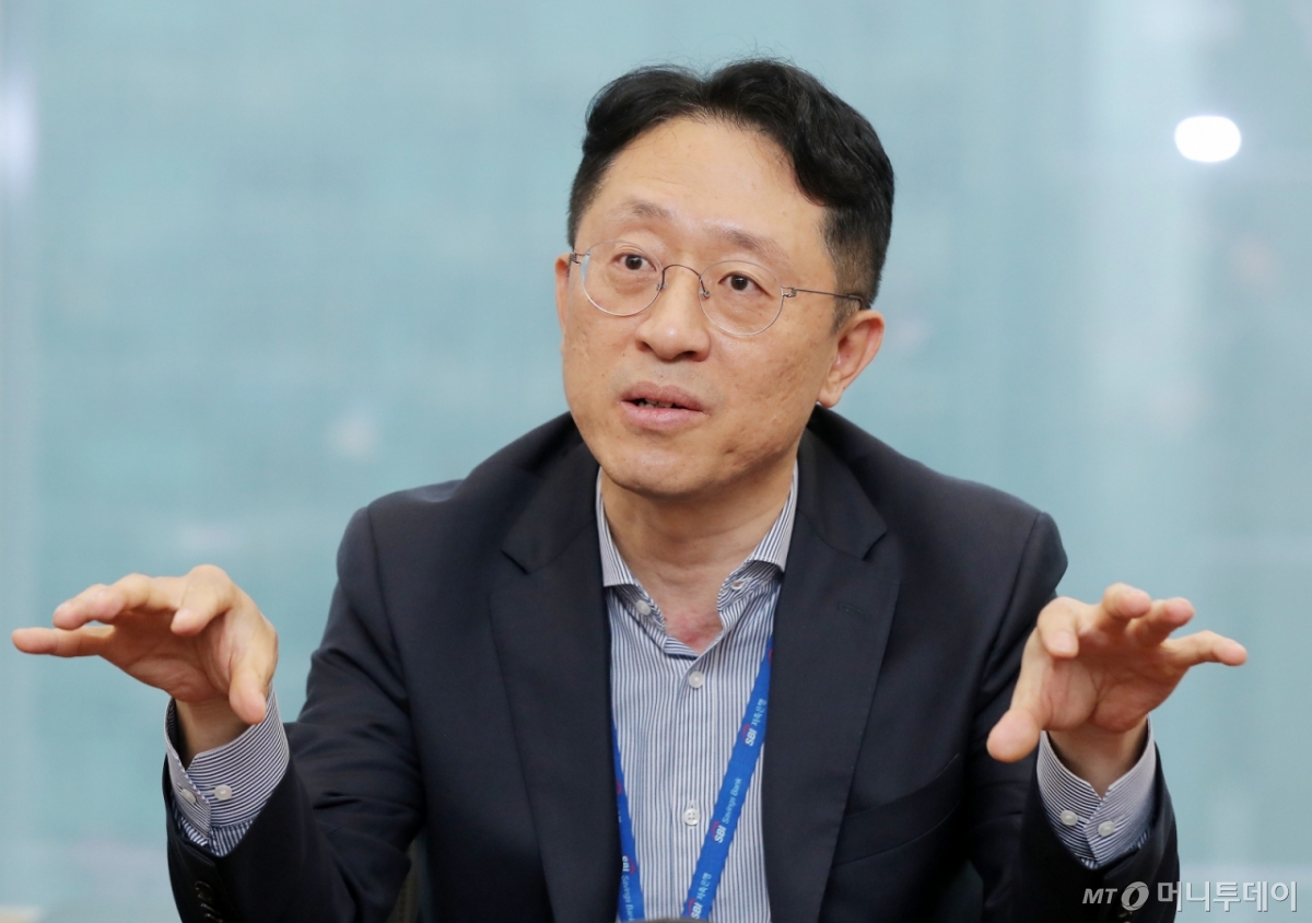 허백 SBI저축은행 준법감시실장(상무) 인터뷰. /사진=김창현