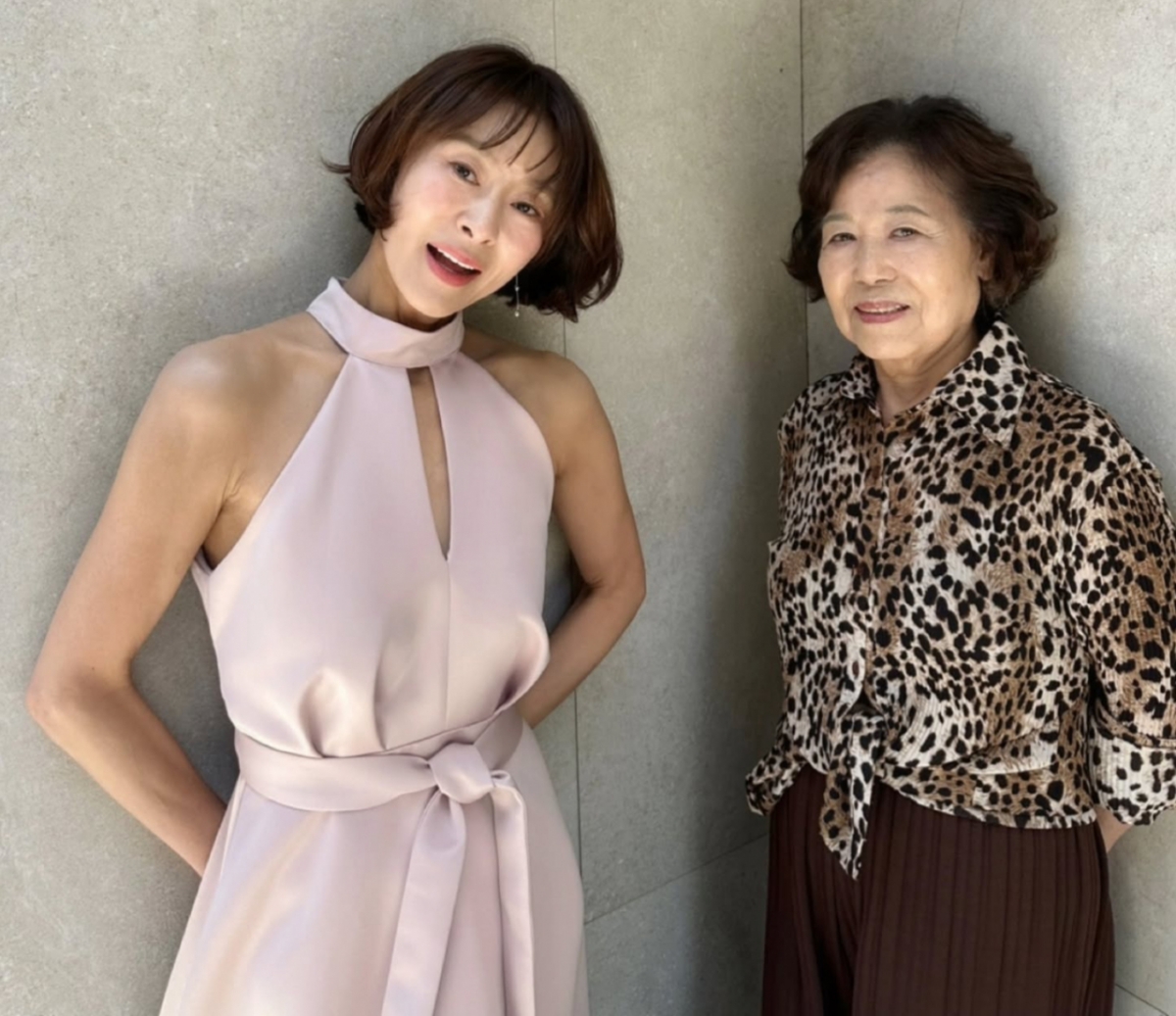 예지원, '90세' 초동안 모친과 찰칵…