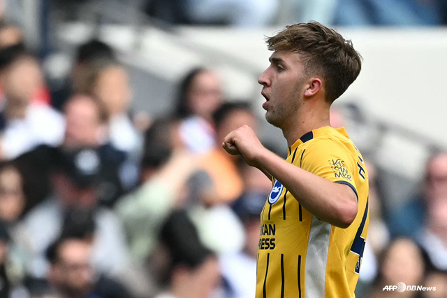 잭 힌셀우드의 골 세리머니. /AFPBBNews=뉴스1