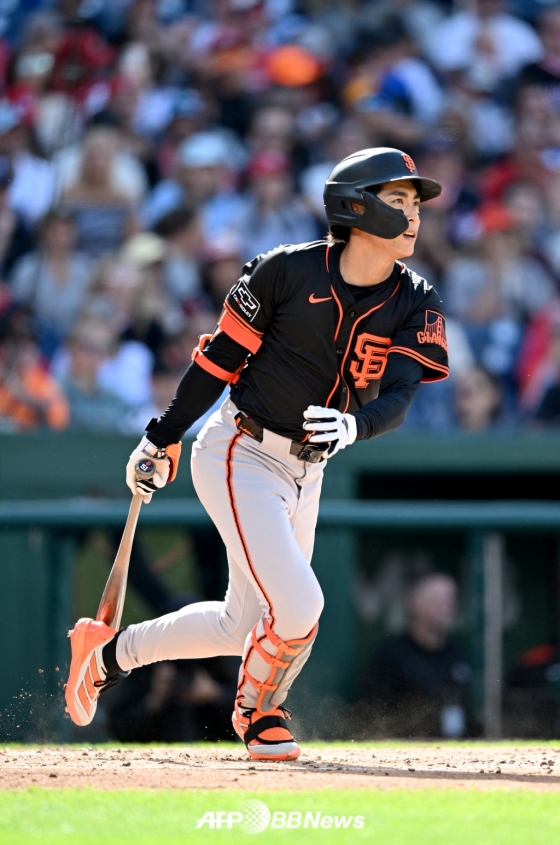 샌프란시스코 자이언츠 외야수 이정후. /AFPBBNews=뉴스1