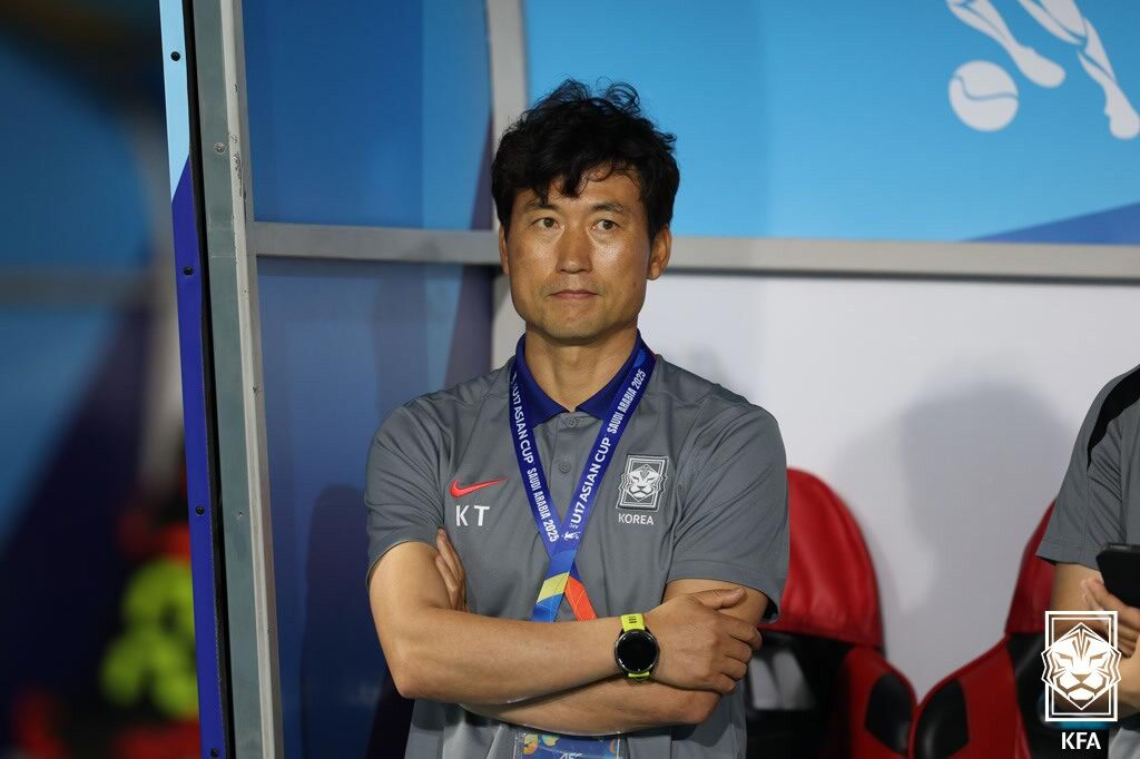 백기태 U-17 축구대표팀 감독. /사진=대한축구협회 제공