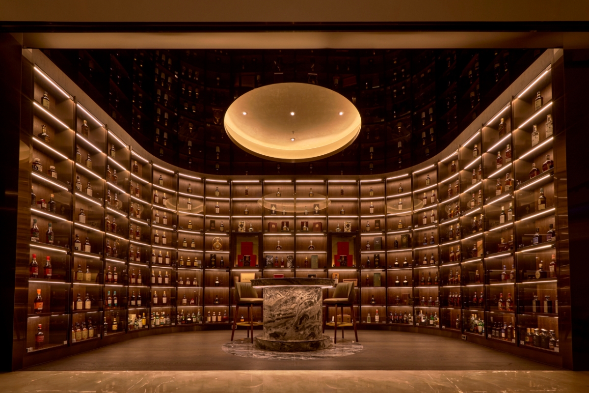 더라운지 앤 바 위스키 존./사진제공=부산롯데호텔