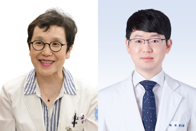 (사진 왼쪽부터) 분당서울대병원 소화기내과 김나영·최용훈 교수. /사진=분당서울대병원