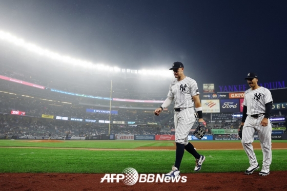 뉴욕 양키스 외야수 애런 저지. /AFPBBNews=뉴스1