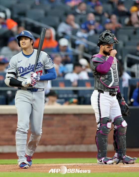 25일(한국 시각) LA 다저스 오타니 쇼헤이의 모습. /AFPBBNews=뉴스1