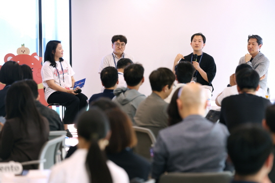 롯데벤처스 L-CAMP & 미래식단 오리엔테이션 사진/사진제공=에이씨엔디씨