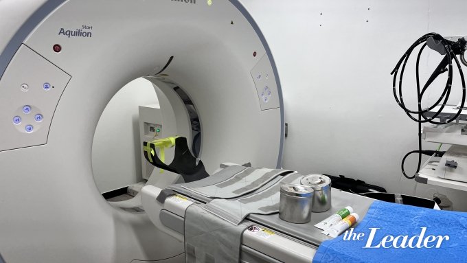 ▲청주동물원의 야생동물 CT 촬영 시설/사진=신재은 기자